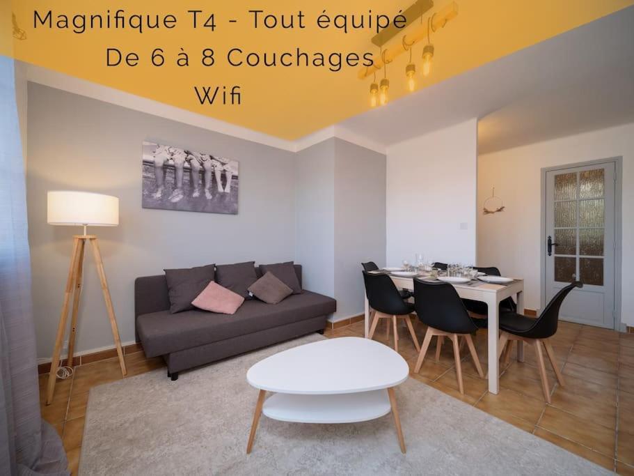 Appartement Tout Equipe Traversant 6 A 8 Couchages Marseille Exterior photo